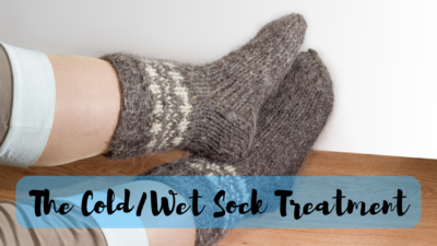 cold/wet sock treatment